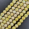 Giada Limone Perline Forma Tondo Liscio 08mm