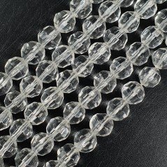 Cristallo Perline Forma Tondo Sfaccettato 06mm