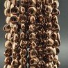 Ematite Bronzato Perline Forma Tondo Piatto Liscio Foro Passante 06mm