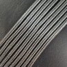 Ematite Naturale Perline Forma Rondelle Piatto Liscio 04mm