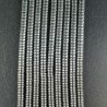 Ematite Naturale Perline Forma Rondelle Piatto Liscio 04mm