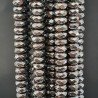 Ematite Naturale Perline Forma Rondelle Sfaccettato 04mm
