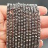 Ematite Naturale Perline Forma Rondelle Sfaccettato 04mm