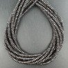 Ematite Naturale Perline Forma Rondelle Sfaccettato 04mm