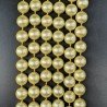 Perle Di Maiorca Gialllo Perline Forma Tondo Liscio 12mm