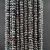 Ematite Naturale Perline Forma Rondelle Sfaccettato 03mm