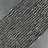 Ematite Naturale Perline Forma Rondelle Sfaccettato 03mm