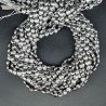 Ematite Argentato Perline Forma Tondo Piatto Liscio Foro Passante 06mm