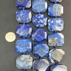 Lapis lazuli sassi piatti irregolari 20-25mm