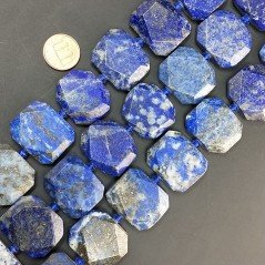 Lapis lazuli sassi piatti irregolari 20-25mm