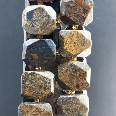 Bronzite sassi piatti irregolari 20-25mm