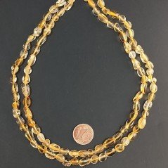 Quarzo citrino sassi lisci