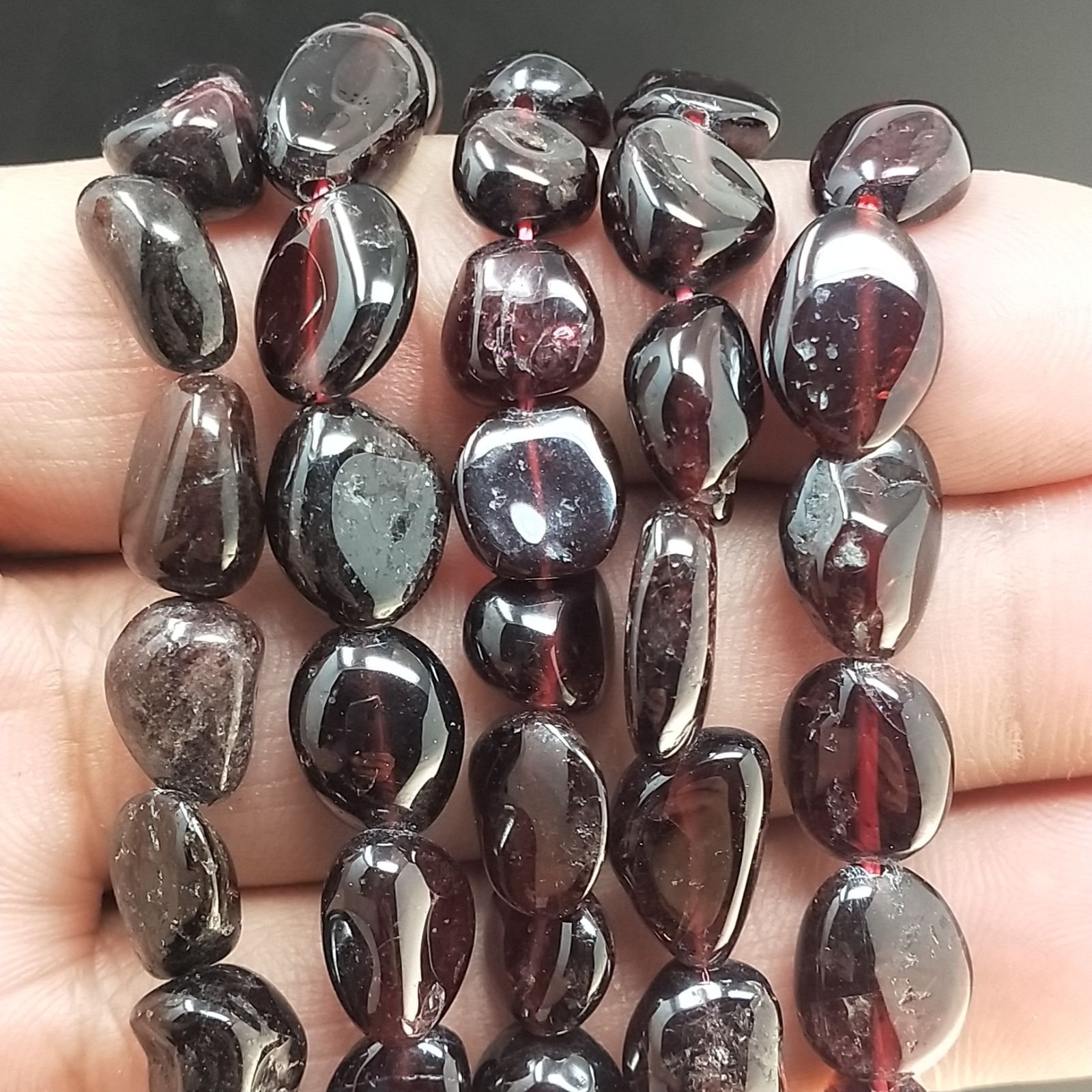 Granato Rosso Sasso Burattato Liscio 10mm-13mm