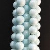 Larimar Perline Forma Tondo Liscio 12mm