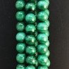 Malachite Perline Forma Tondo Liscio 12mmv
