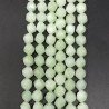 Giada Lime Perline Forma Icosaedro Sfaccettato 10mm