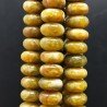 Opale Verde Madagascar Naturale in Perline Forma Rondelle Liscio Foro Passante 12mm