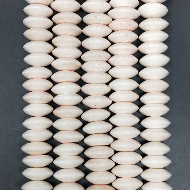 Corallo Bamboo Spugna Rosa Rondelle Disco 18mm Corallo Bamboo Spugna Rosa Rondelle Disco 18mm