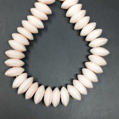 Corallo Bamboo Spugna Rosa Rondelle Disco 18mm Corallo Bamboo Spugna Rosa Rondelle Disco 18mm