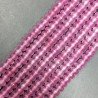 Giada Lavanda in Perline Forma Rondelle Sfaccettato Foro Passante 08X05mm