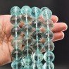 Ossidiana Perline Forma Tondo Sfaccettato 20mm