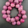 Sugilite Rinforzato in Perline Forma Tondo Liscio Foro Passante 20mm