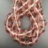 Cristallo Viola Chiaro Perline Forma Tondo Sfaccettato 18mm