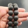 Pietra Lavica Perline Forma Tondo Liscio 18mm