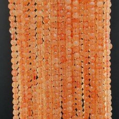 Giada Pesca Perline Forma Tondo Sfaccettato 02mm