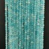 Angelite Multi Perline Forma Tondo Sfaccettato 02mm