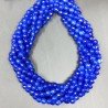Giada Blu Perline Forma Tondo Sfaccettato 06mm