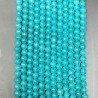 Giada Turchese Tiffany Perline Forma Tondo Sfaccettato 06mm