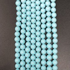 Perle Di Maiorca Turchese Perline Forma Tondo Liscio 06mm
