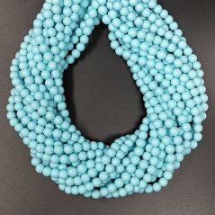 Perle Di Maiorca Turchese Perline Forma Tondo Liscio 06mm