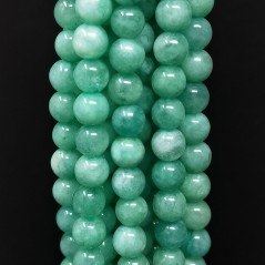 Giada Crisoprasio Perline Forma Tondo Liscio 06mm