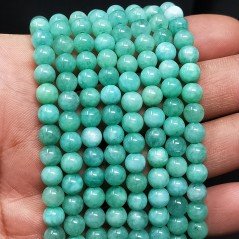 Giada Crisoprasio Perline Forma Tondo Liscio 06mm