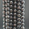 Ematite Naturale Perline Forma Tondo Sfaccettato 08mm