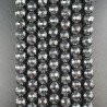 Ematite Naturale Perline Forma Tondo Sfaccettato 08mm
