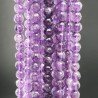 Ametista Africana Perline Forma Tondo Sfaccettato 06mm