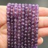 Ametista Africana Perline Forma Tondo Sfaccettato 06mm