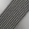 Onice Nera Perline Forma Tondo Liscio Satinato-Matte 06mm