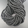 Onice Nera Perline Forma Tondo Liscio Satinato-Matte 06mm