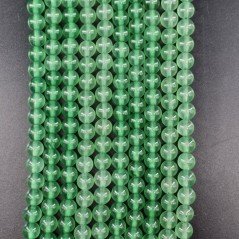 Avventurina Verde Perline Forma Tondo Liscio 06mm