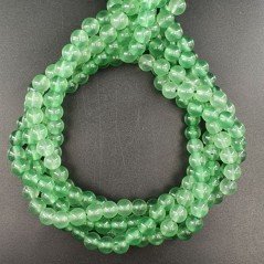Avventurina Verde Perline Forma Tondo Liscio 06mm