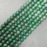 Diaspro Verde Scuro Perline Forma Tondo Sfaccettato 08mm