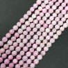 Madreperla Tonalità Rosa Perline Forma Tondo Sfaccettato 08mm