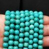 Turchese Stabilizzato Perline Forma Tondo Liscio 08mm