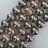 Quarzo Fume Perline Forma Tondo Liscio 14mm