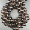 Quarzo Fume Perline Forma Tondo Liscio 14mm