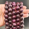 Sugilite Rinforzato in Perline Forma Tondo Liscio Foro Passante 16mm